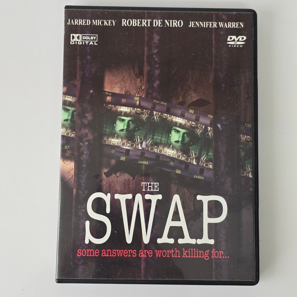 The Swap DVD Robert De‎ Niro Jarred Mickey 1969 Crime Drama Thriller Noir Legacy
